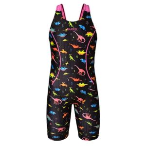 Barrel Kids Training Tech Swimsuit-neon Dino