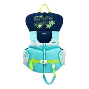 Barrel Kids Tropical Guard Vest-mint