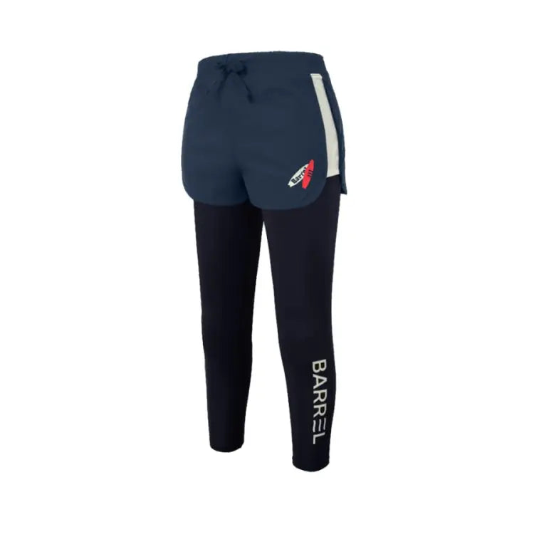Barrel Kids Vibe 9 Leggings Shorts-blue