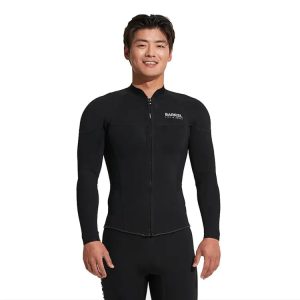 Barrel Men Active 2mm Neoprene Jacket-black