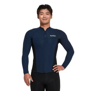 Barrel Men Active 2mm Neoprene Jacket-navy