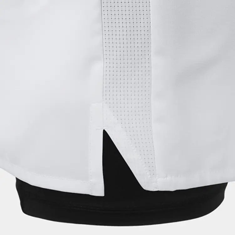 Barrel Men Essential Half Leggings Shorts-white - Image 5