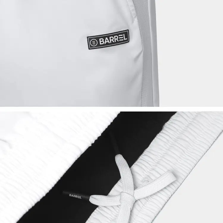 Barrel Men Essential Half Leggings Shorts-white - Image 4
