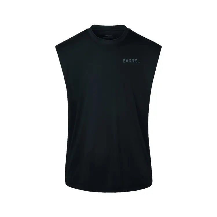 Barrel Men Essential Relax Fit Rash Tank-black - Image 3