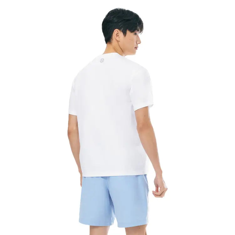 Barrel Men Essential Relax Fit S/s Rashguard-white - Image 2