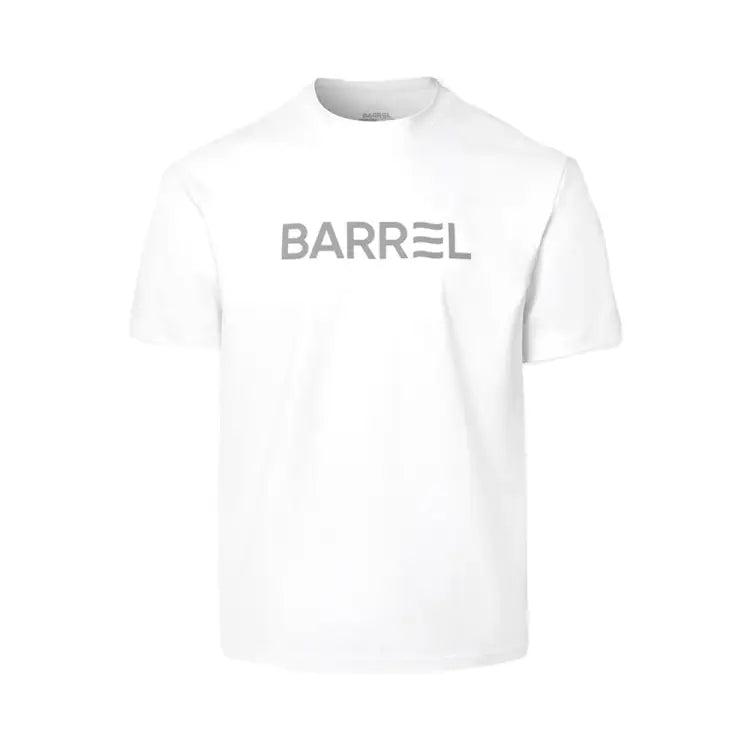 Barrel Men Essential Relax Fit S/s Rashguard-white - Image 3