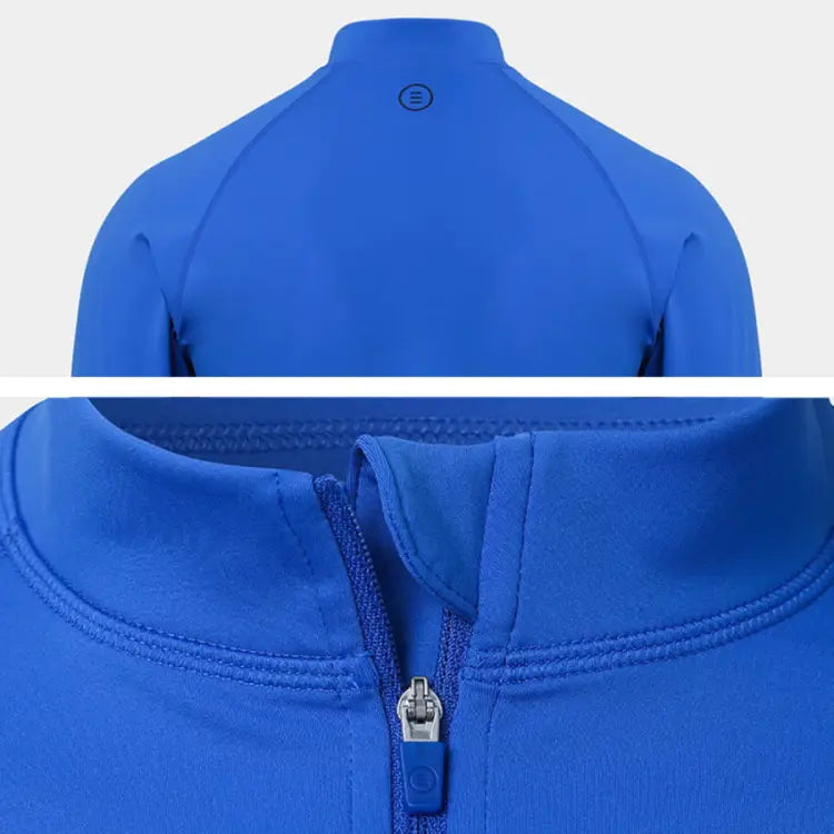 Barrel Men Essential Relax Zipup Rashguard-blue - Image 4
