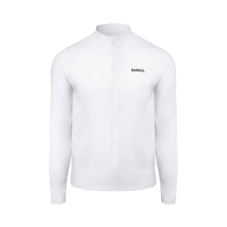 Barrel Men Essential Relax Zipup Rashguard-white - Image 2