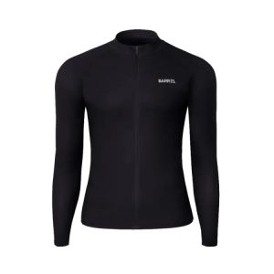Barrel Men Essential Zip-up Rashguard-black