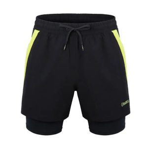 Barrel Men Romantic Motion Leggings Shorts-black