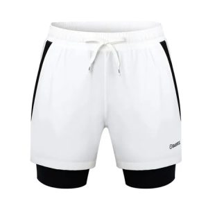 Barrel Men Romantic Motion Leggings Shorts-white