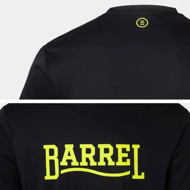 Barrel Men Romantic Motion S/s Rashguard-black - Image 4