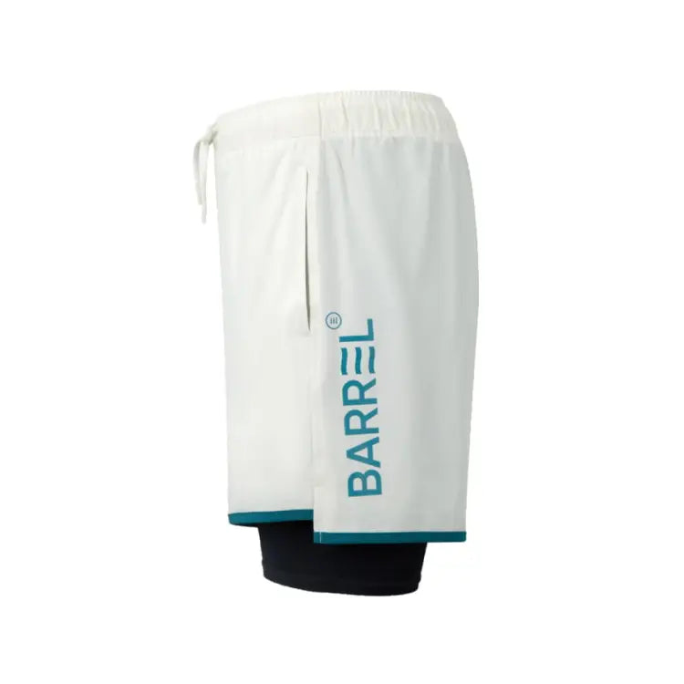 Barrel Men Vibe 4 Leggings Shorts-ivory - Image 4
