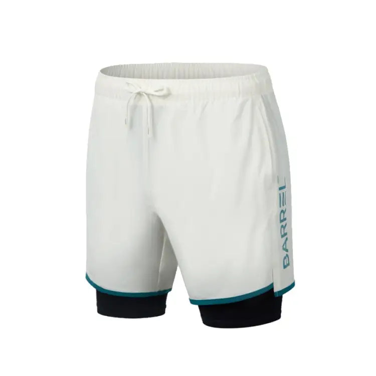 Barrel Men Vibe 4 Leggings Shorts-ivory - Image 2