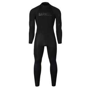 Barrel Mens 3mm Neoprene Back Zip Full Suit-black