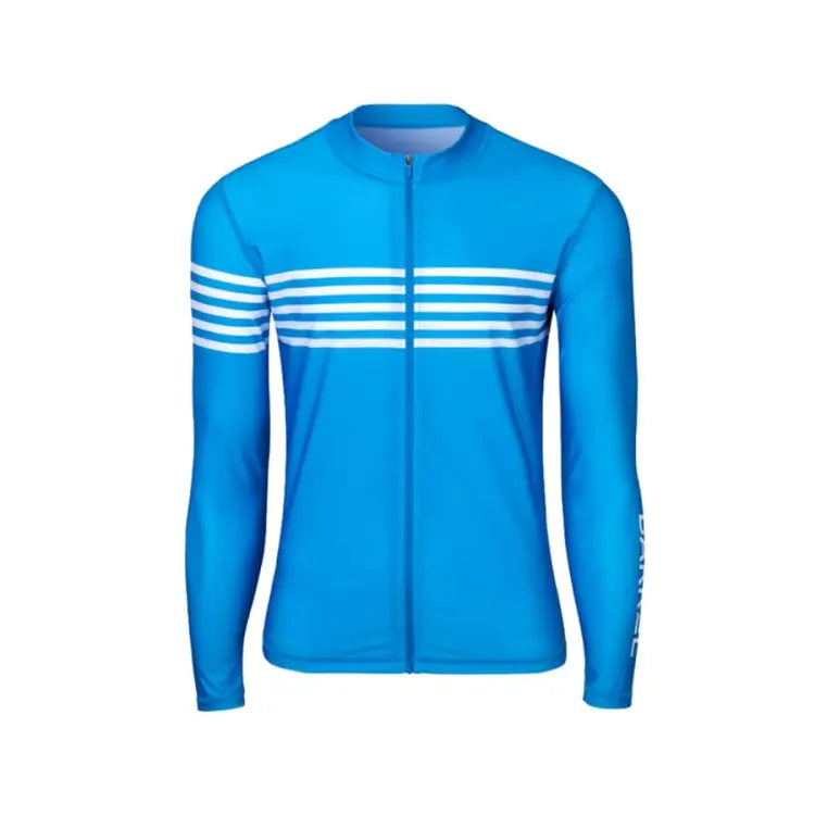 Barrel Mens Ocean Zipup Rashguard-blue - Image 2