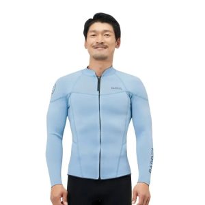 Barrel Mens Standard 2mm Neoprene Jacket-blue