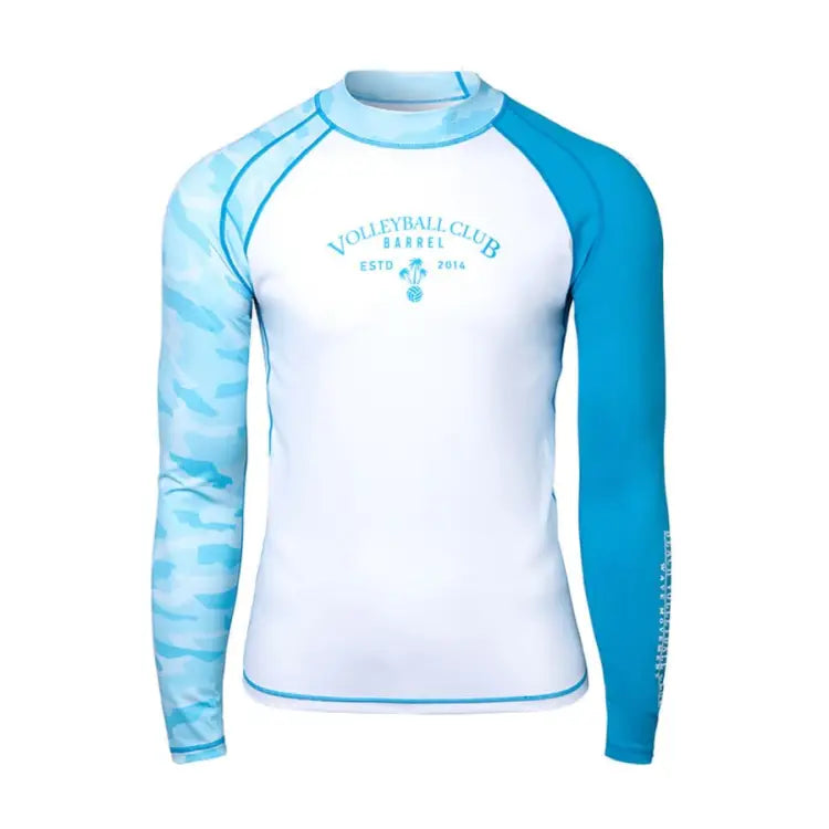 Barrel Mens Volley Rashguard-wave - Image 2