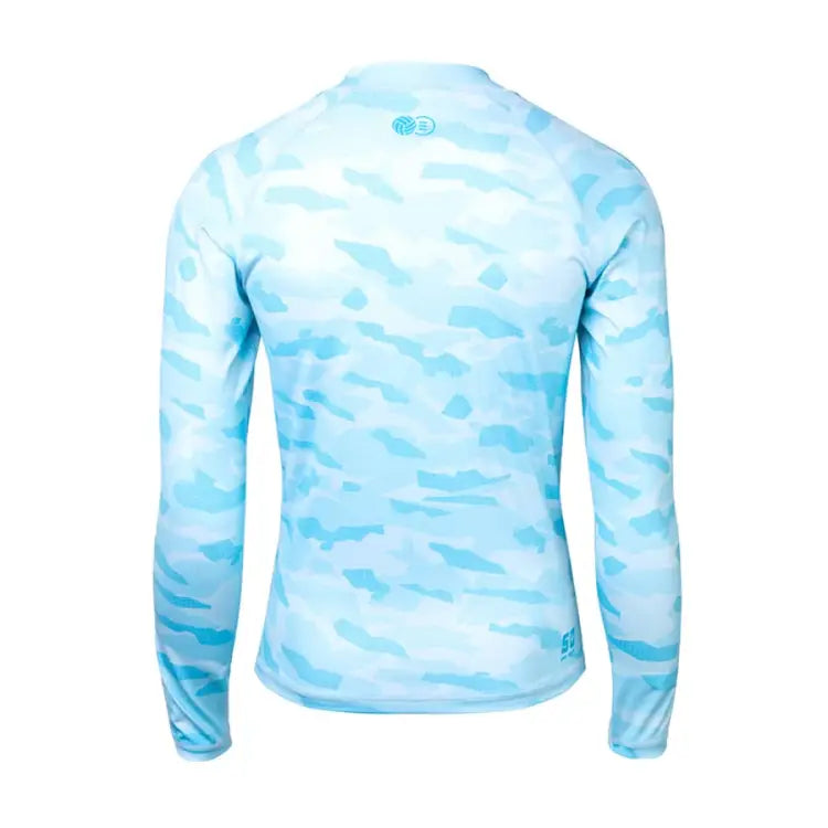 Barrel Mens Volley Zip-up Rashguard-wave - Image 4