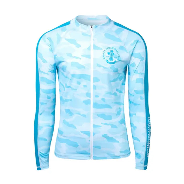 Barrel Mens Volley Zip-up Rashguard-wave - Image 2