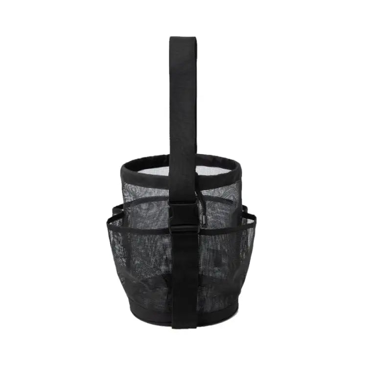 Barrel Mesh Shower Totebag-black - Image 2