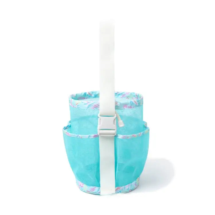 Barrel Mesh Shower Totebag-mint - Image 3