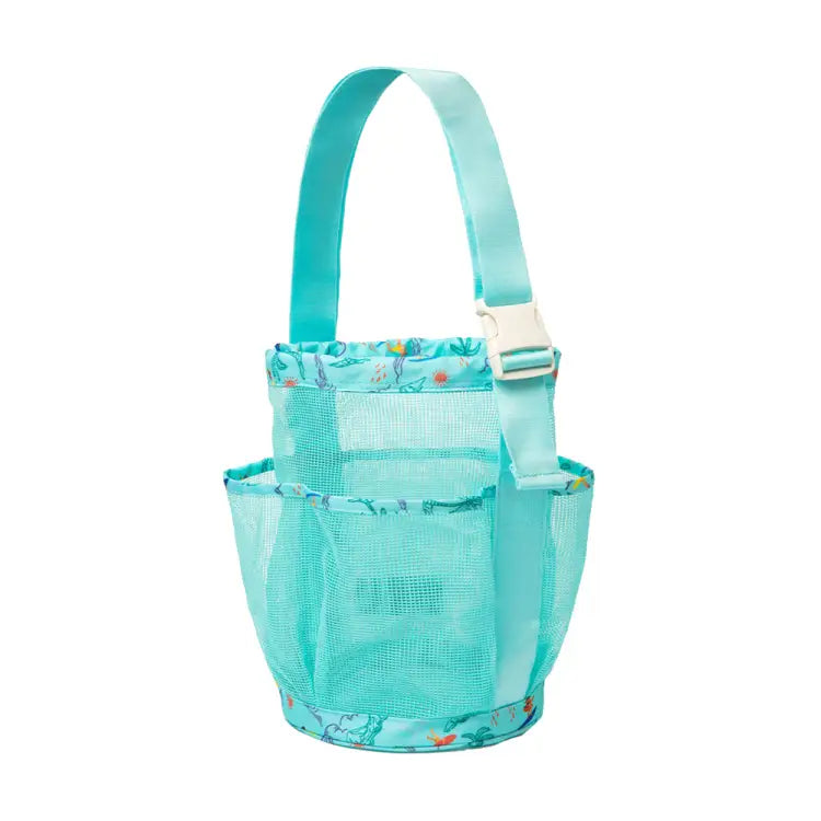 Barrel Mesh Shower Totebag-mint - Image 2