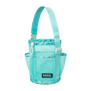 Barrel Mesh Shower Totebag-mint