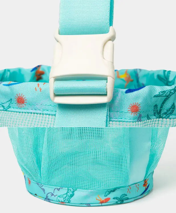 Barrel Mesh Shower Totebag-mint - Image 3