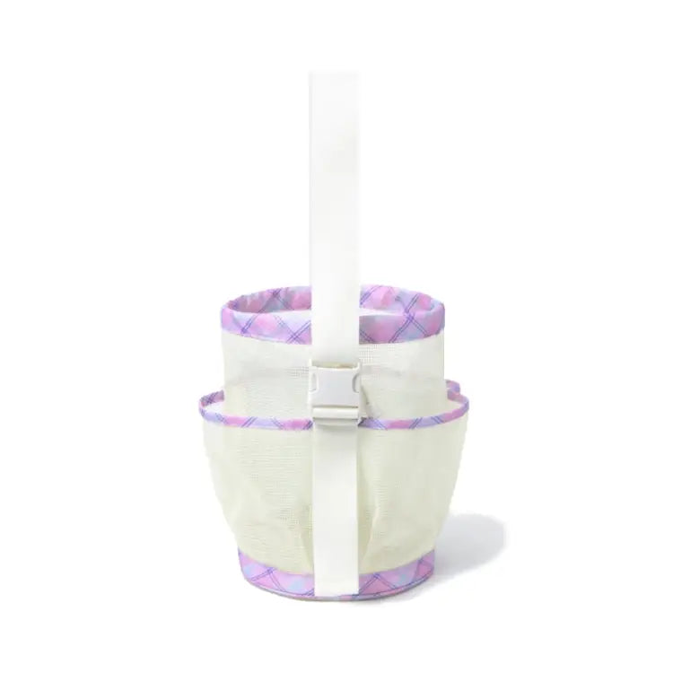 Barrel Mesh Shower Totebag-purple - Image 3