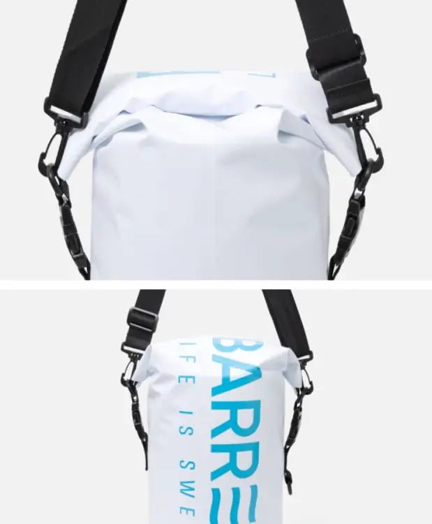 Barrel Piece Logo Dry Bag 10l-white - Image 5