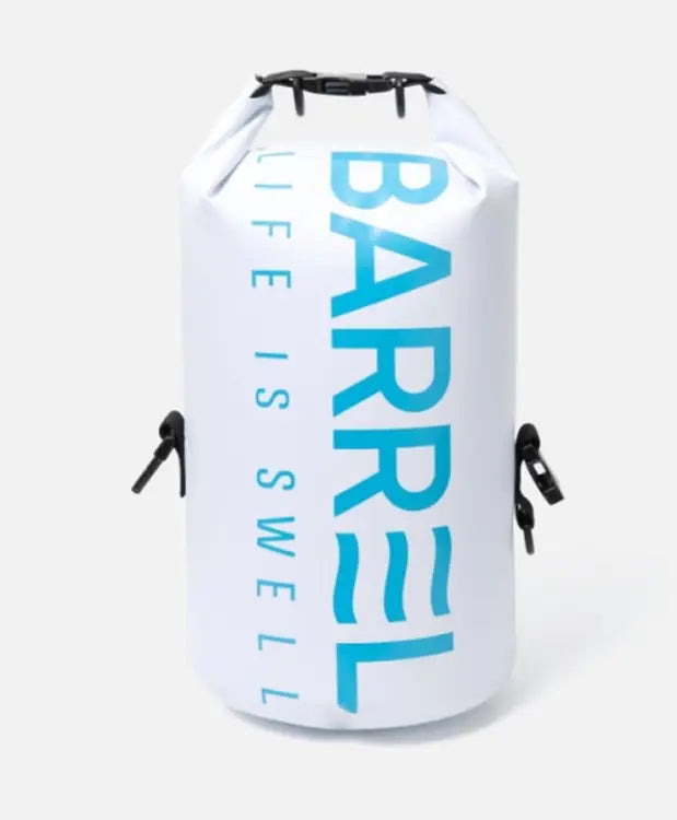 Barrel Piece Logo Dry Bag 10l-white - Image 4