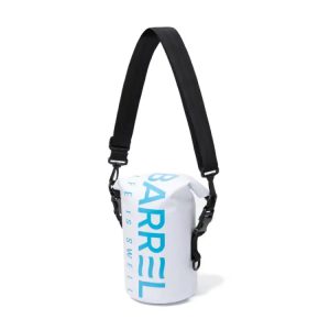 Barrel Piece Logo Dry Bag 4l-white