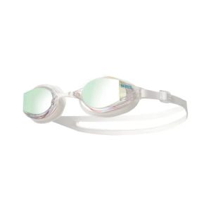 Barrel Prism Mirror Swim Goggles-aurora/white