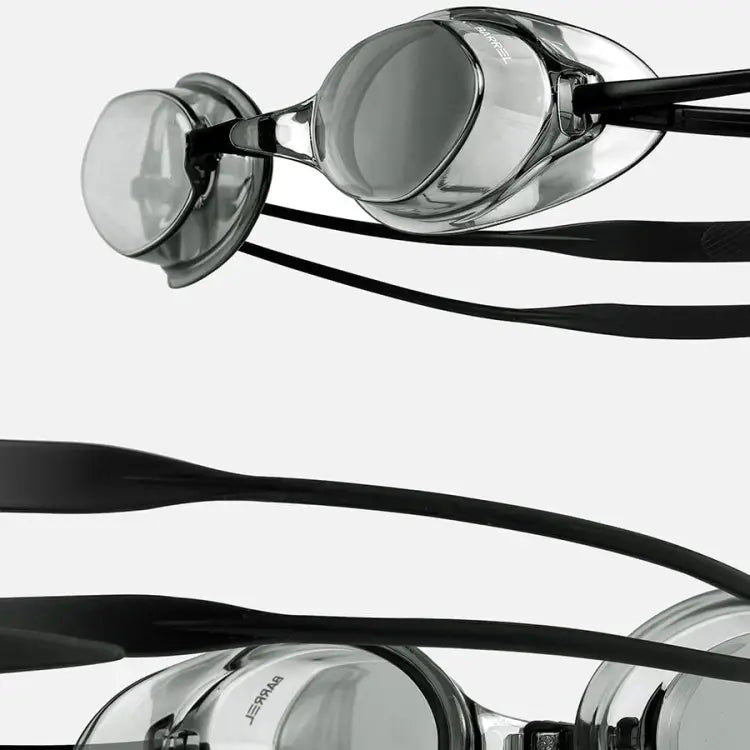 Barrel Racing Non Packing Swim Goggles-black/black - Image 3