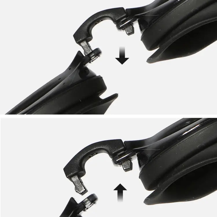 Barrel Racing Non Packing Swim Goggles-black/black - Image 5