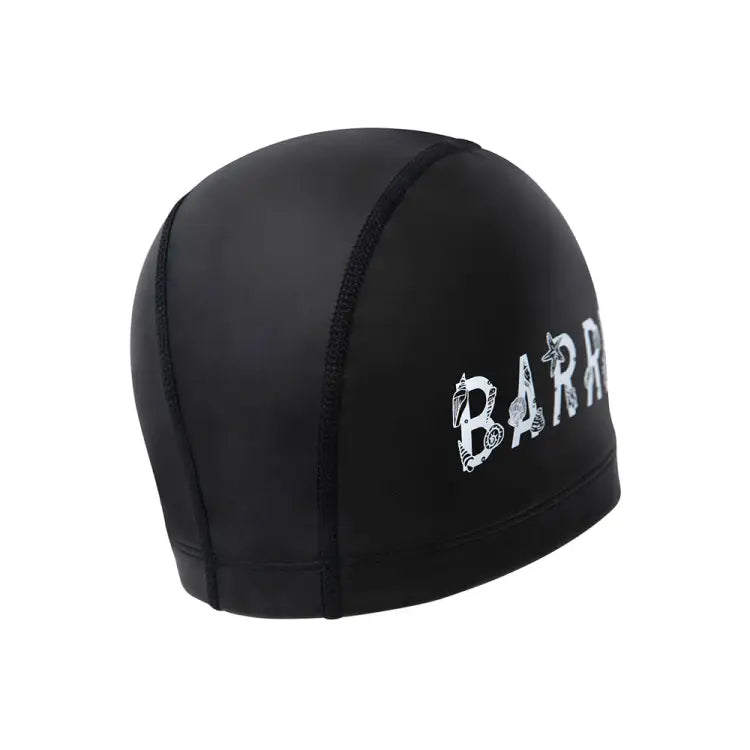Barrel Shell Logo Silitex Swim Cap-black - Image 3