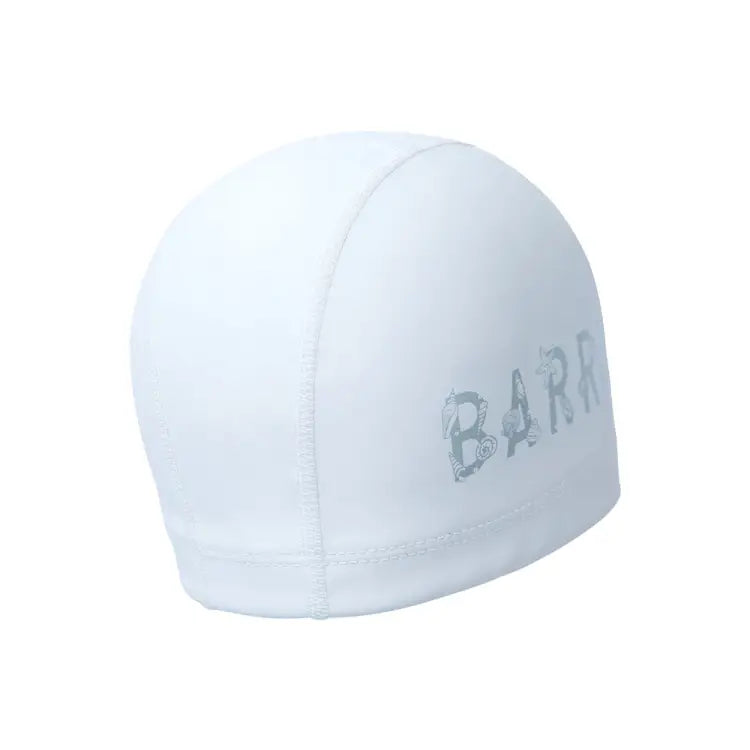 Barrel Shell Logo Silitex Swim Cap-white - Image 3