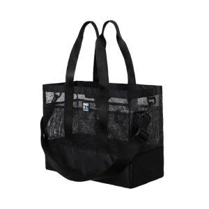 Barrel Square Totebag-black