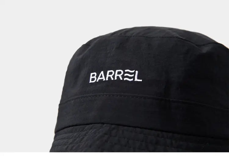 Barrel Sunshade Bucket Hat-black - Image 5