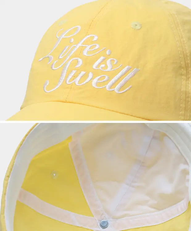 Barrel Surfer Nylon Ball Cap-yellow - Image 5