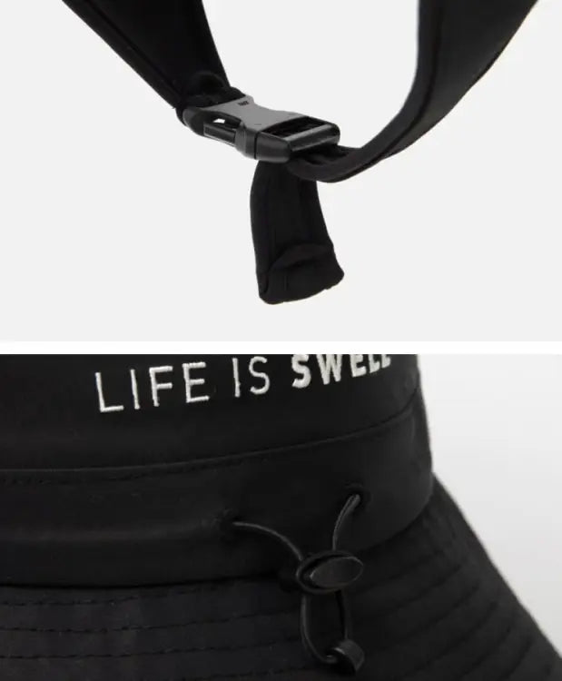Barrel Swell Surf Bucket Hat-black - Image 4
