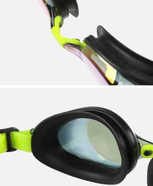 Barrel Training Mirror Swim Goggles-aqua/yellow - Image 4
