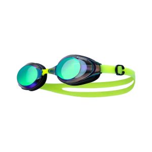 Barrel Training Mirror Swim Goggles-green/yellow