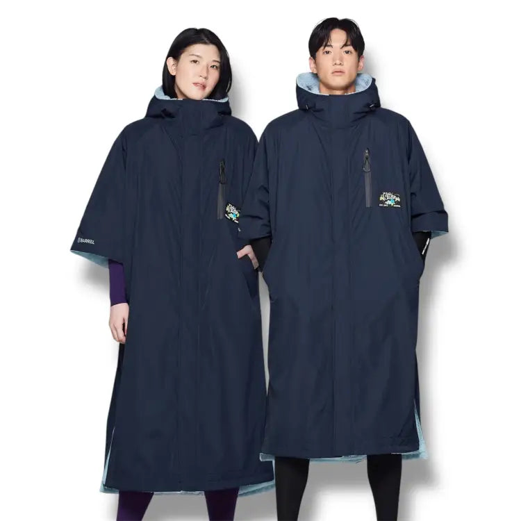 Barrel Unisex All-round Surfer Coat-navy