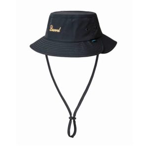 Barrel Unisex Split Surf Bucket Hat-black