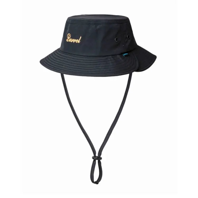 Barrel Unisex Split Surf Bucket Hat-black