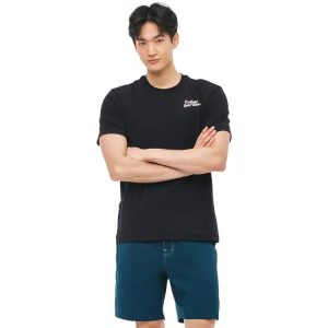 Barrel Unisex Tropical Loose S/s Rashguard-black