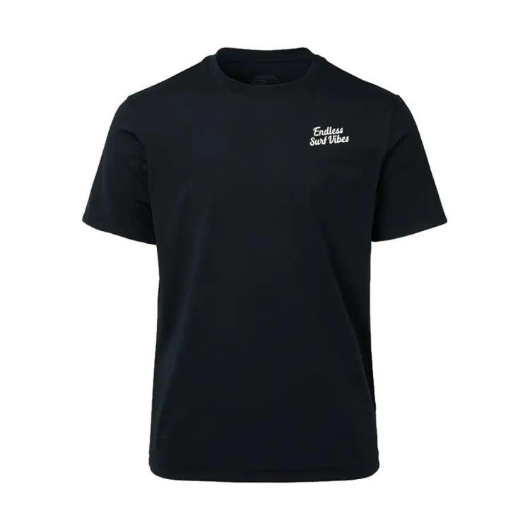 Barrel Unisex Tropical Loose S/s Rashguard-black - Image 2