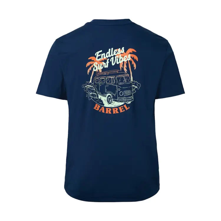 Barrel Unisex Tropical Loose S/s Rashguard-navy - Image 3